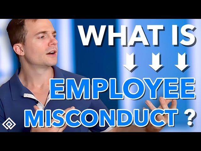 What is Employee Misconduct?