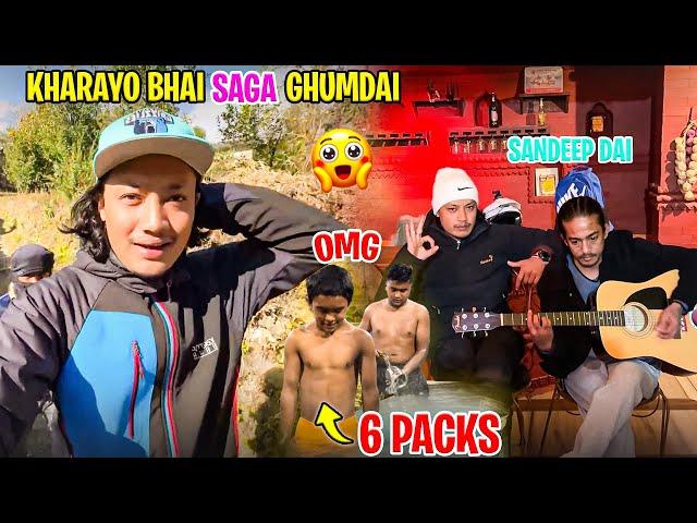 Rabbit vai sanga Hot spring first time || Himal herna jadai || MRB Vlog ||