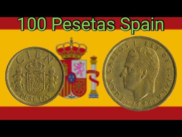 Spain 100 Pesetas 1986 Coin value