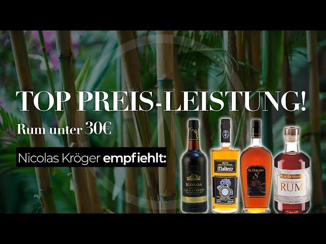 Die besten Rums unter 30€ I 2022