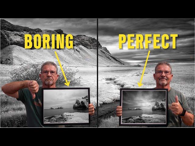 The only technique you need to create a perfect BLACK and WHITE image.