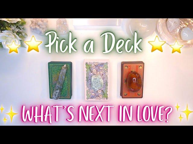 What’s Next In Love? 🫂 Detailed Pick a Card Tarot Reading 