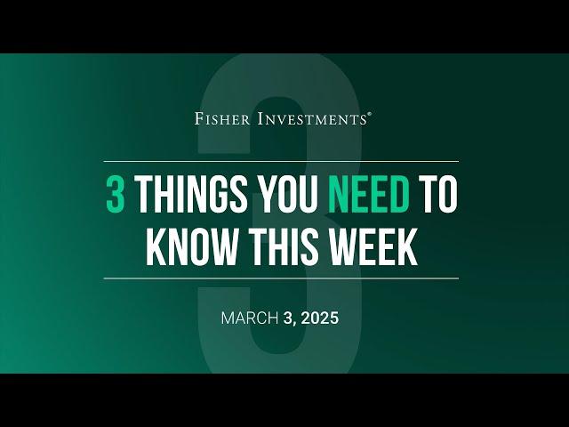 3 Things You Need to Know This Week | US Tariffs, China Politics, Bitcoin (March 3, 2025)