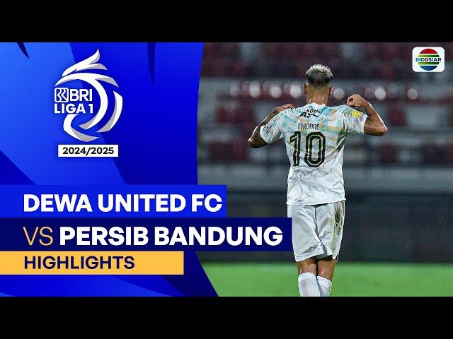 Dewa United FC VS Persib Bandung - Highlights | BRI Liga 1 2024/25