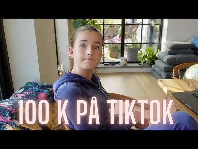 Fotbollsmatch och 100 k tårta på TikTok - VLOGG