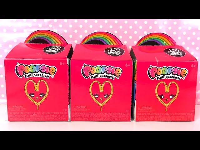 Nouveau! Poopsie Slime Surprise Happy Meal Slime de Licorne