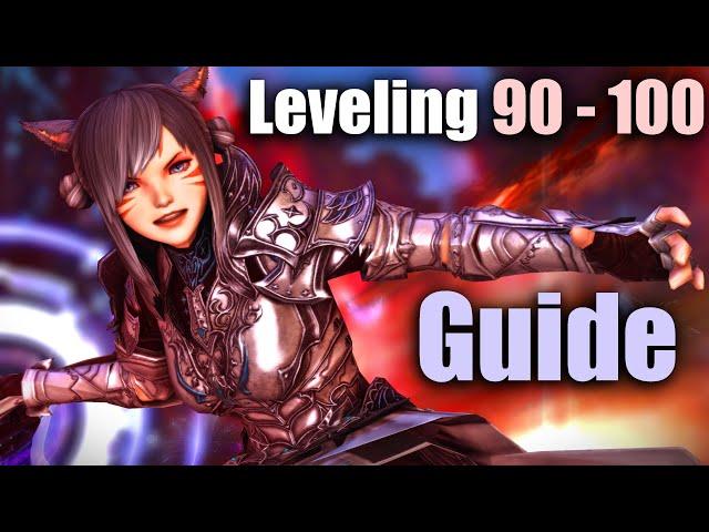 FFXIV: 90 - 100 Leveling Guide in 7 Minutes (For Alts & Main Jobs)