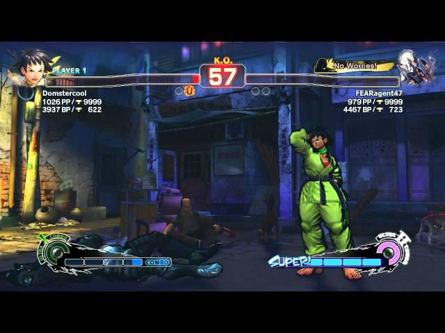Super Scrub Fighter IV: Arcade Edition 2012 - Testing Sounds