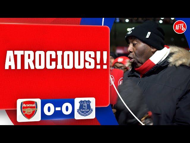 ATROCIOUS!! (Robbie) | Arsenal 0-0 Everton