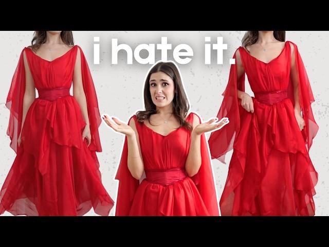 I Made a Dress That I HATE!!! 2025 Valentine's Day Dress