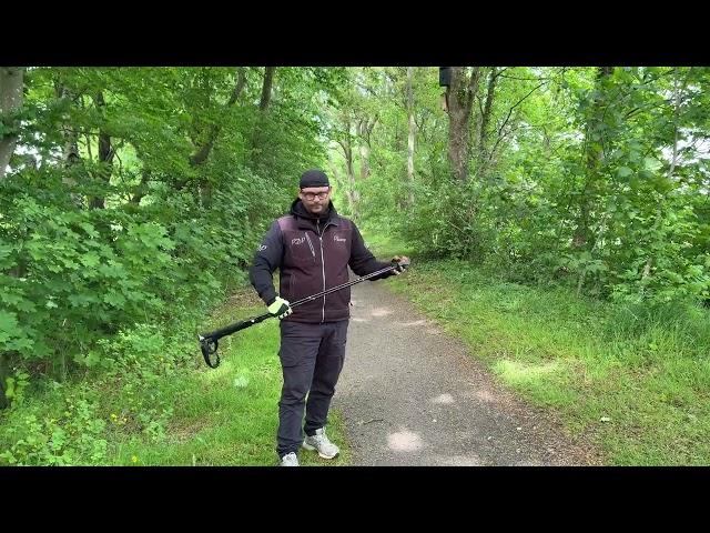 IEEILULU hiking poles foldable, adjustable aluminum Nordic walking poles unboxing and instructions