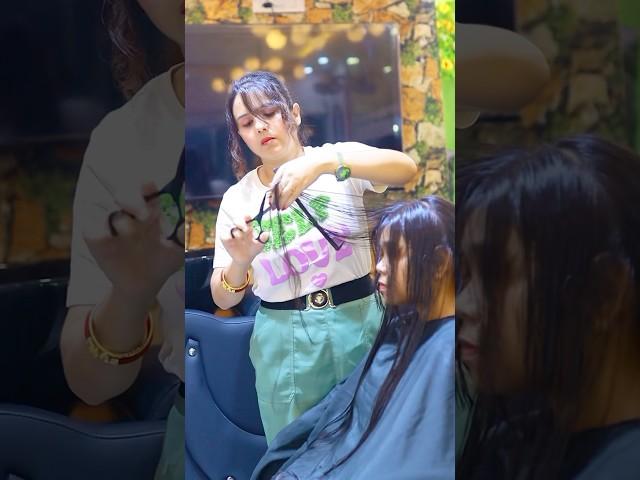 Viral advance haircut tutorial! Falak Naaz !#falaknaaz #haircut #hairstyle #layeredhaircut