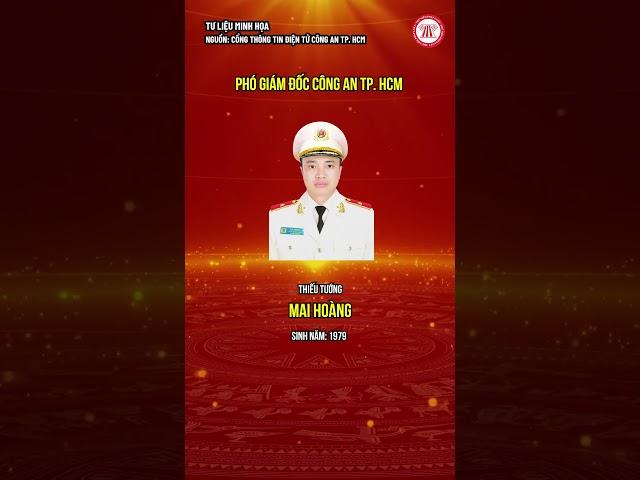 Chân dung 06 lãnh đạo Công an TP. HCM đương nhiệm  | THƯ VIỆN PHÁP LUẬT
