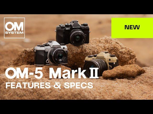Meet the new OM SYSTEM OM 5 Mark II | Product Features