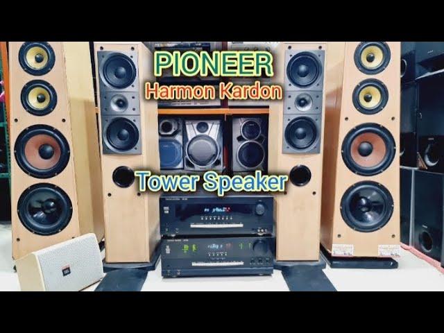 ️Harmon Kardon 1550 & 2550 Made in California Optical in/out  pioneer tower 8ohms 100watts