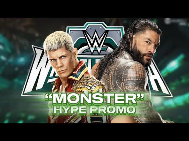 CODY RHODES VS ROMAN REIGNS | WRESTLEMANIA “Monster” Hype Video