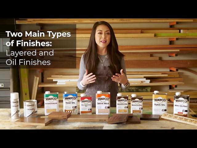 How to Choose the Right Wood Finish For Your Project