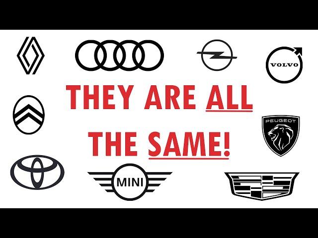 Destroying Identity: Oversimplified Car Logos