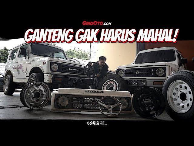 Grebek Mamba Motor, Bengkel Spesialis Suzuki Jimny/Katana, Model Lokal Jadi Bergaya JDM