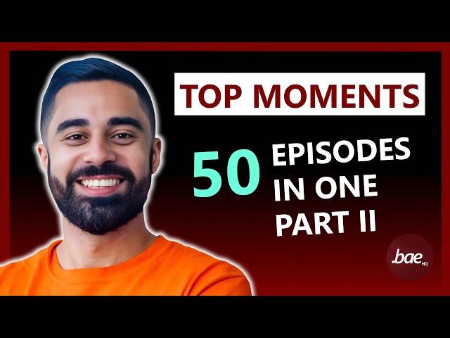 Best Entrepreneur Lessons from 2024 Part 2 | Bae HQ