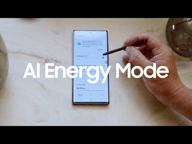 Varför AI? AI Energy Mode | Samsung Sverige