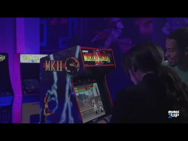 Finish Him! with the Mortal Kombat II Deluxe Arcade Machine by Arcade1Up!