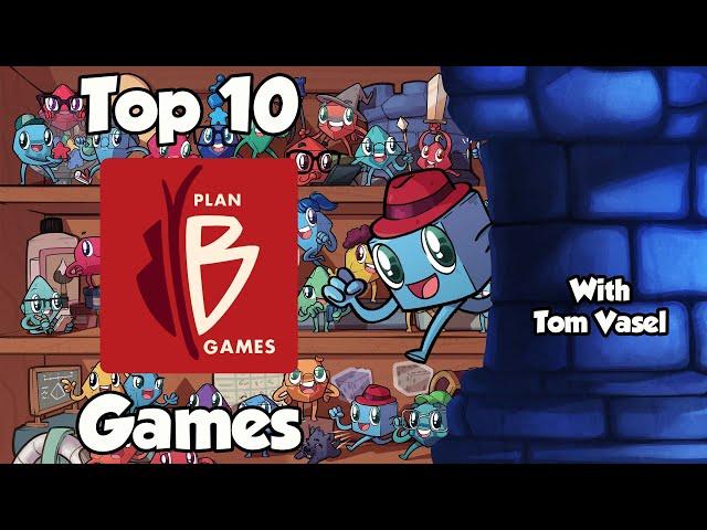 Top 10 Plan B Games - with Tom Vasel