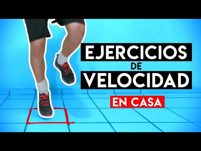 AUMENTA TU VELOCIDAD en el FÚTBOL desde CASA!  + 6 MEJORES EJERCICIOS de VELOCIDAD y RESISTENCIA