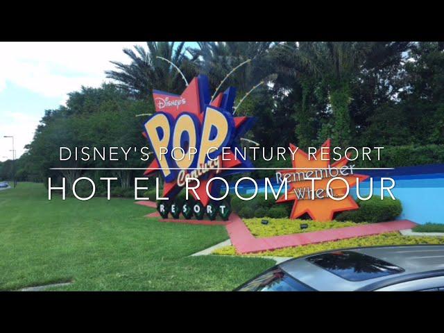 Disney's Pop Century Resort Hotel Room Tour | Tour do Quarto do Hotel Pop Century da Disney