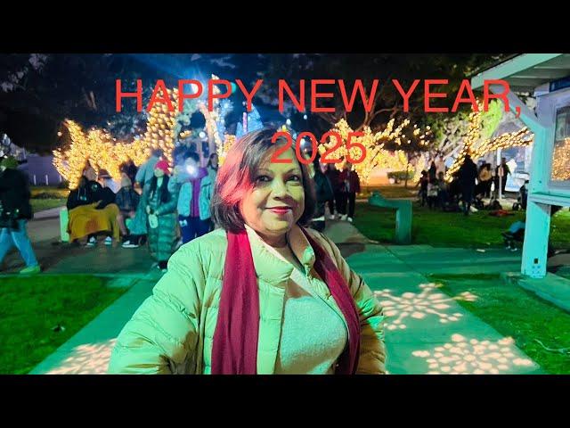 HAPPY NEW YEAR, 2025 , At Marina del Rey , Los Angeles..!!#happynewyear2025 @marjiasultana2357