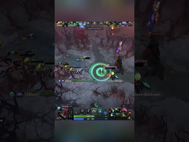 Weaver vs Nature's Prophet  #dota2 #дота2 #dota
