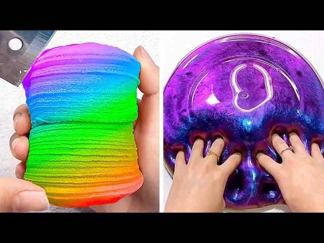 8 Hours Of Oddly Satisfying Slime ASMR - Relaxing Videos for Better Sleep 3393