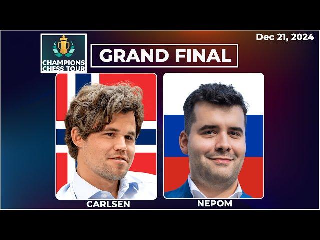  Gran final CCT Finals 2024 | Magnus Carlsen vs Ian Nepomniachtchi