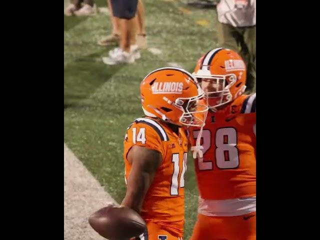 Illini Football | Xavier Scott Pick-Six