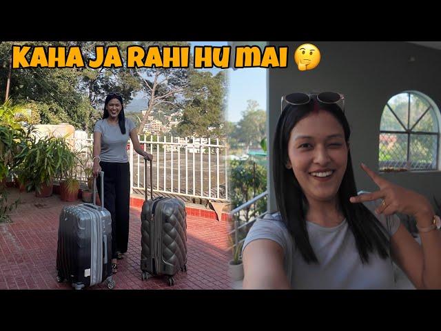 Finally jaa rahi hu ️|| bhut excited hu  || Varsha Thapa