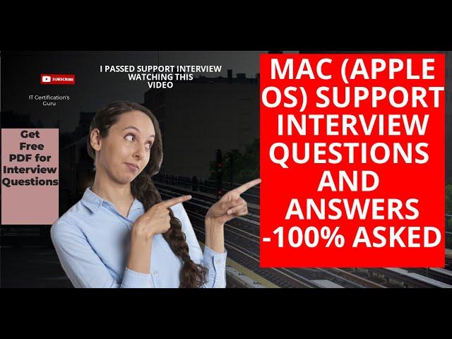 Mac Support Interview Questions and Answers - 100% asked  #support #subscribenow