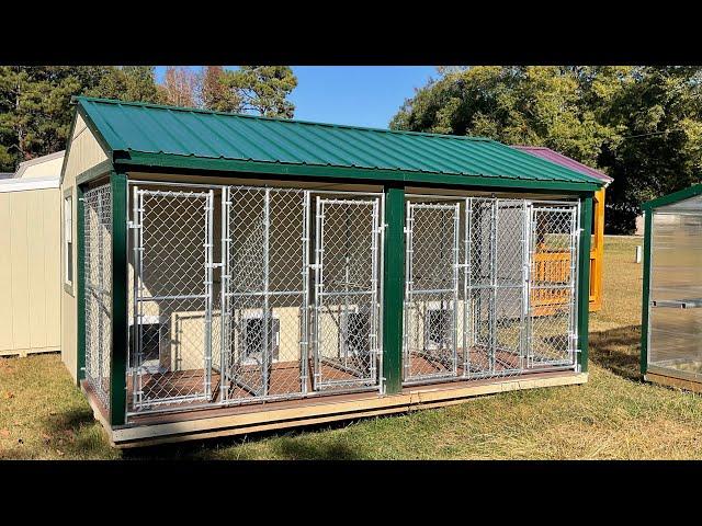 12x16, 4 dog kennel!