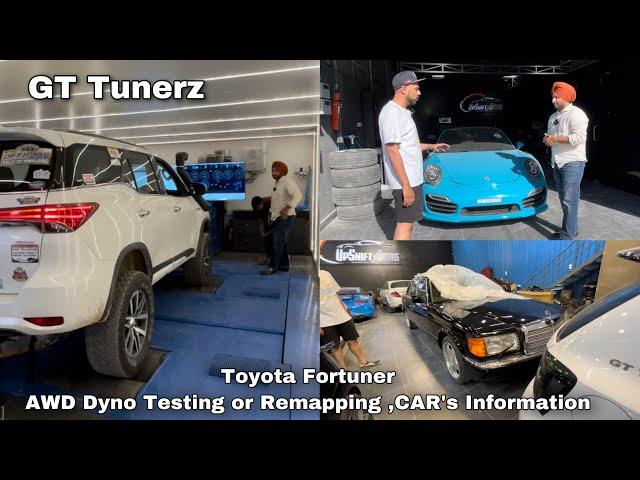 ECU Remapping | Toyota Fortuner | AWD Dyno Testing | Full Information | GT Tunerz