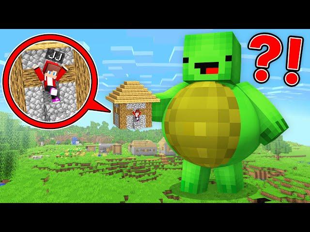 Mikey Became GIANT and EATS EVERYTHING with JJ House in Minecraft ! (Maizen)