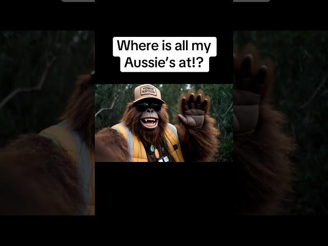 I’m Howie The Yowie! #aivideo #howietheyowie #australia #vlogger #vlog #fyp #ai #viral