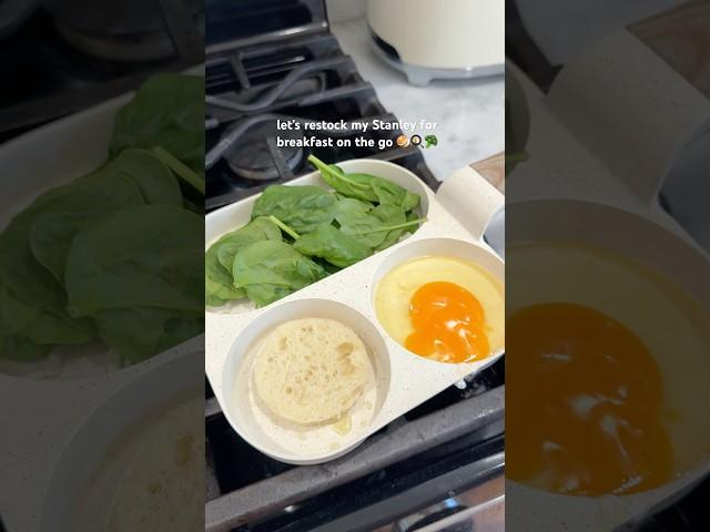 asmr breakfast prep #breakfast #asmr #asmrsounds #recipe #stanleycup