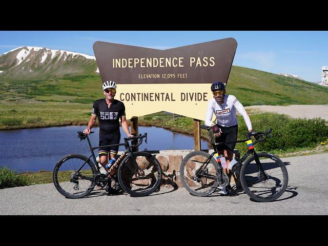 Lance Armstrong & George Hincapie Take On Independence Pass