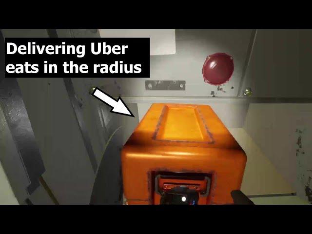 Into the radius Funny Moments - I deliver Uber Eats!