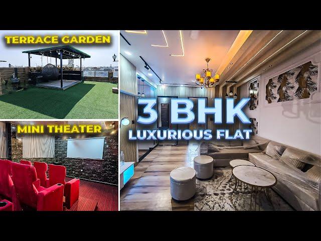 Fully Furnished 3bhk Flat | 3bhk Flat in Delhi With Terrace Garden And Mini Theater