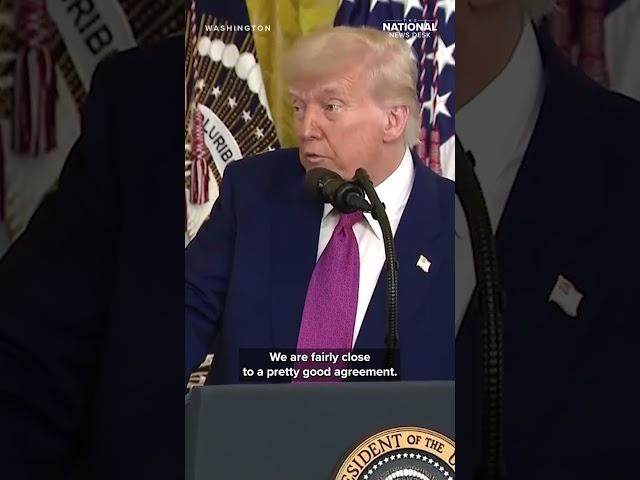 Iran strike could 'very well happen' soon, Trump says