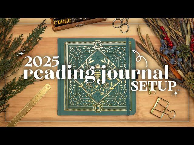 New 2025 Reading Journal Setup 