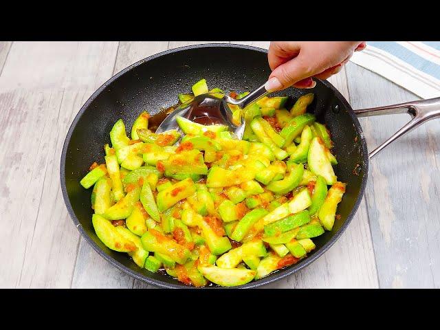 I have never eaten such delicious zucchini! Fresh recipes - quick and easy # 95