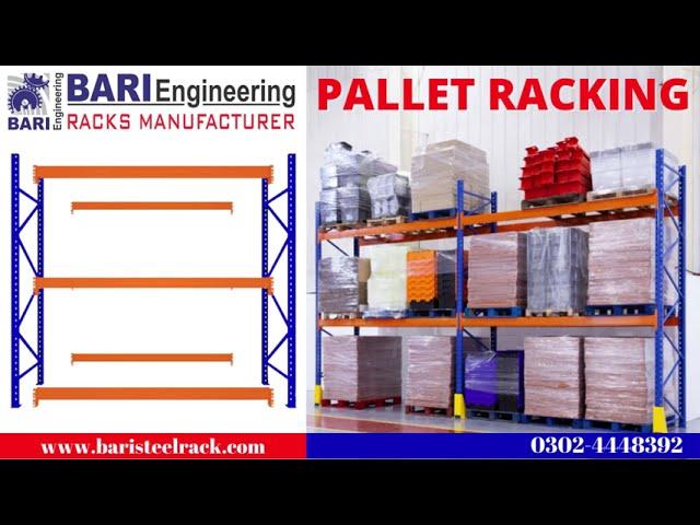 Pallet Racks Installation | Industrial Pallet Racks | Warehouse Pallet Racks | #industrialrack #rack