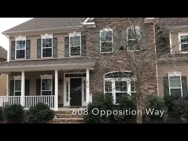 608 Opposition Way Mega Open House in Wake Forest