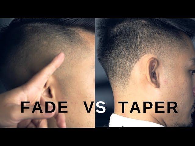 Fade vs Taper. What's the difference?